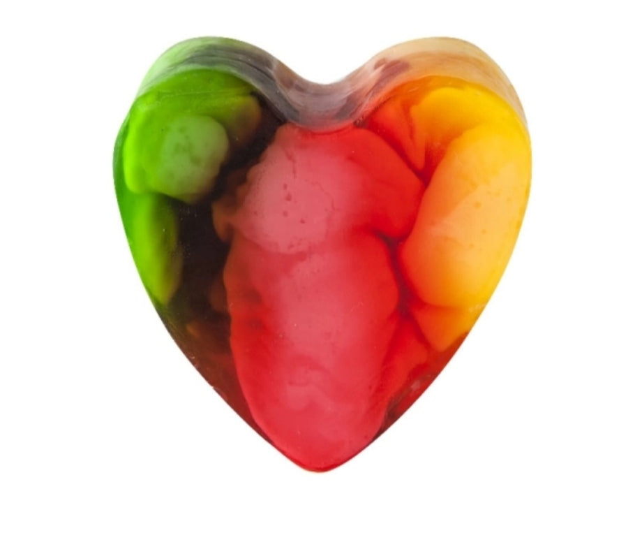 SAVON COEUR GLYCÉRINE PARFUM BUBBLE GUM