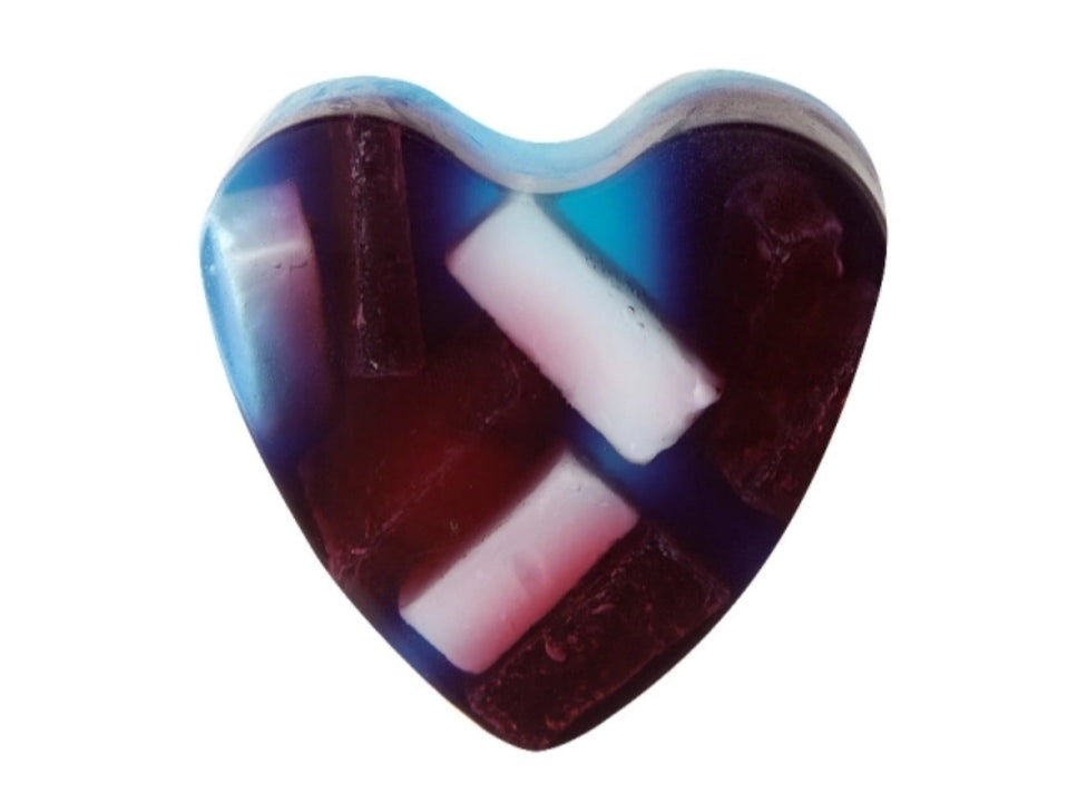 SAVON COEUR GLYCÉRINE PARFUM FRAÎCHEUR D'ÉTÉ