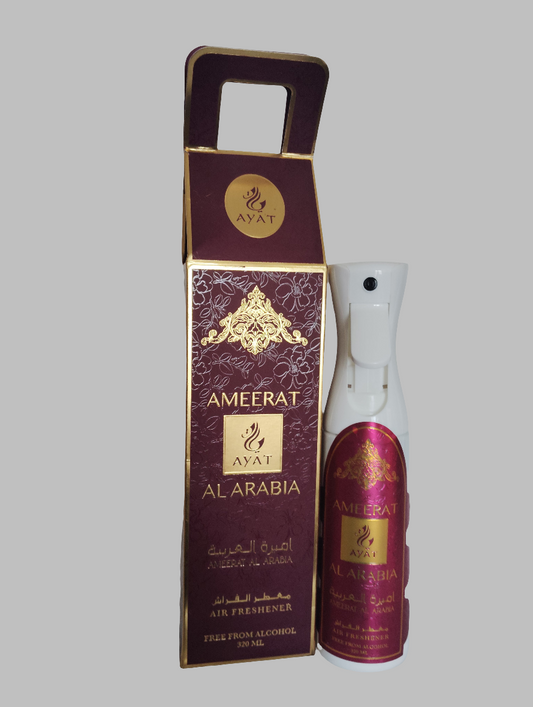SPRAY D'AMBIANCE AMEERAT AL ARABIA AYAT PERFUME 320ml