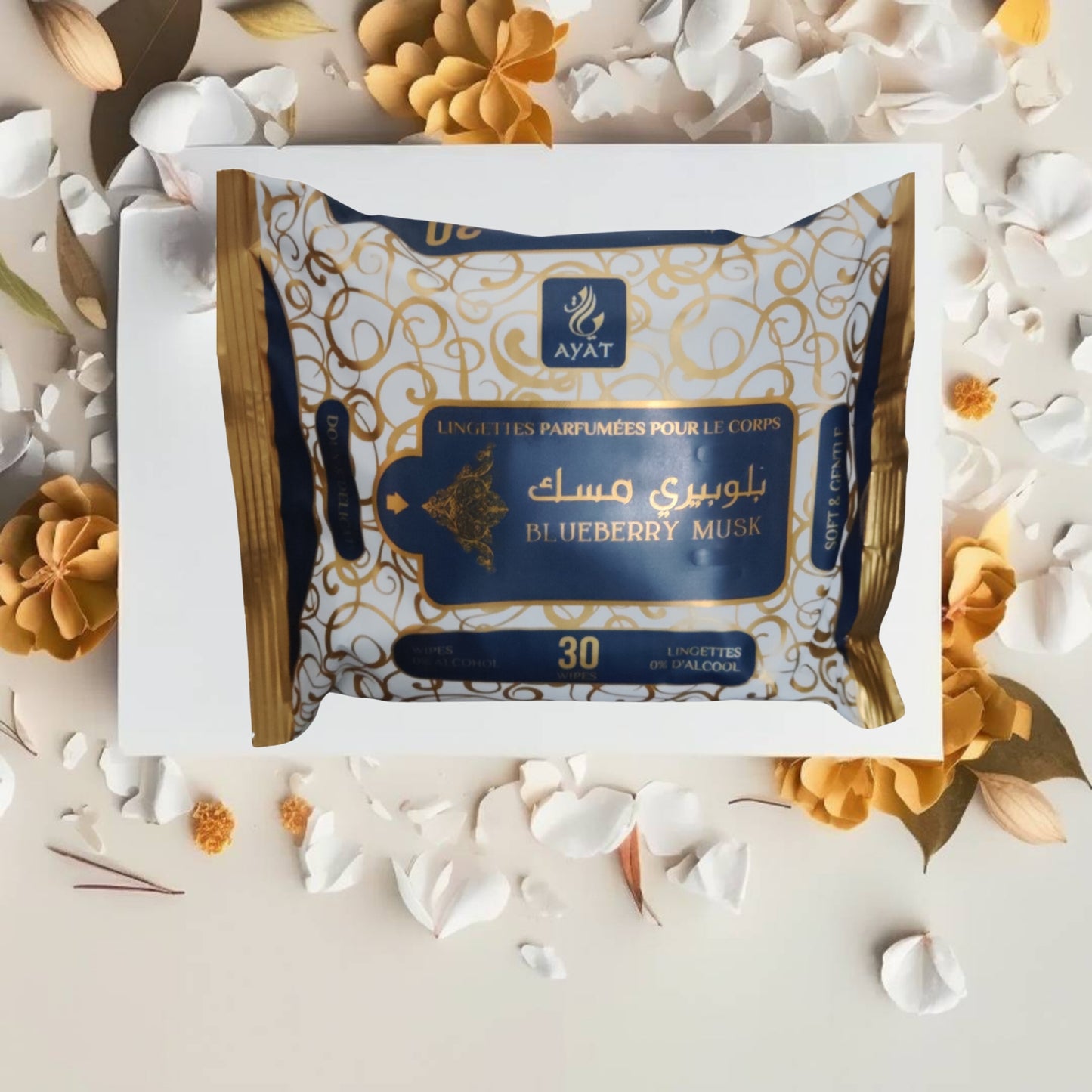 LINGETTES PARFUMÉES BLUEBERRY MUSK (AYAT) DUBAÏ