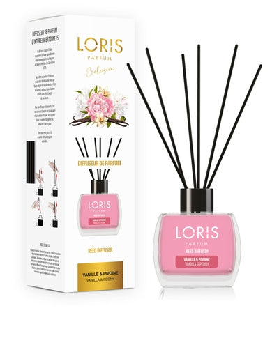 DIFFUSEUR DE PARFUM VANILLE & PIVOINE LORIS 120 ml