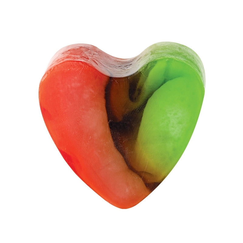 SAVON COEUR GLYCÉRINE PARFUM MANGUE