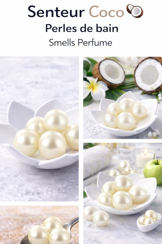 Perles de bain au soja