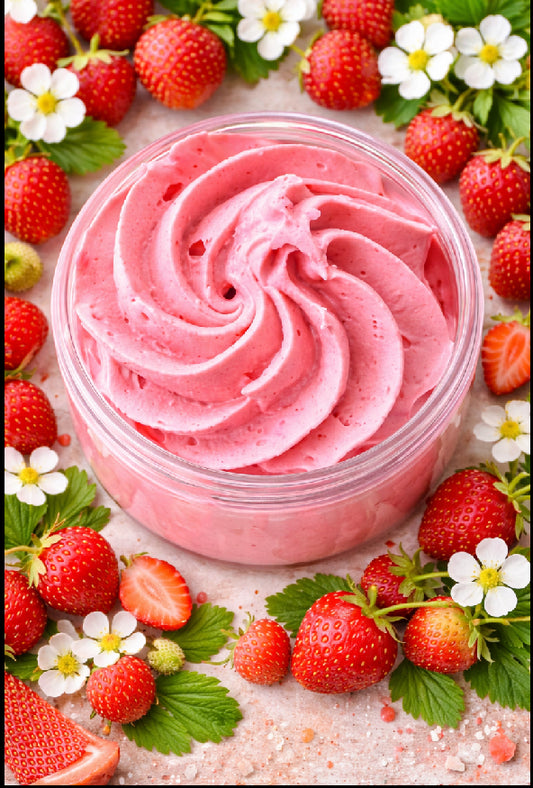 🍓 Fraise des Bois – Chantilly de Douche