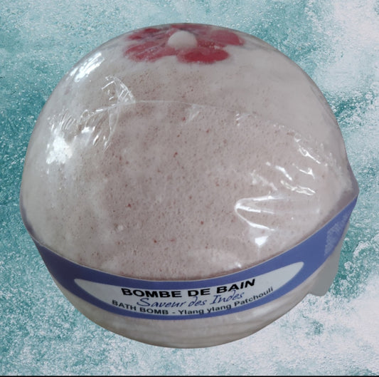 Bombe de bain effervescentes 180gr Saveur des Indes