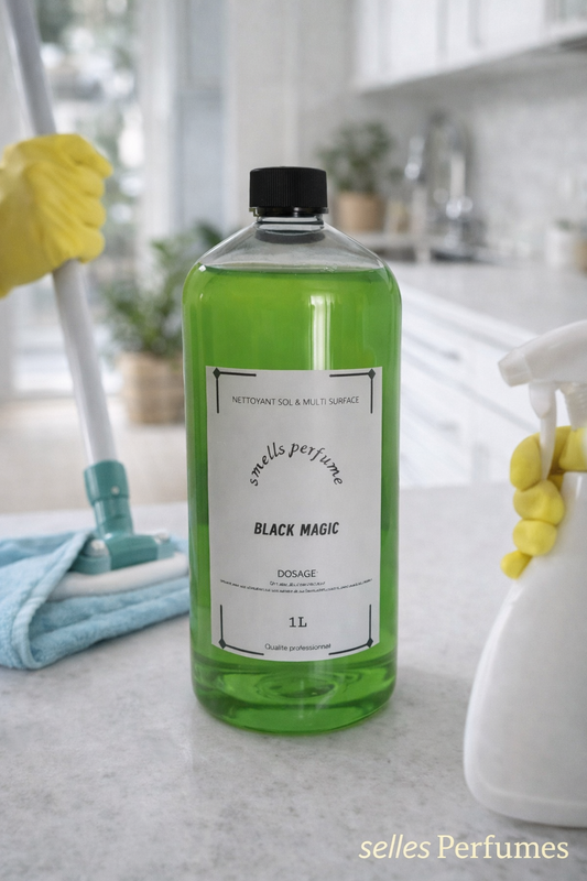 Nettoyant Sol & Multi-Surfaces Concentré – 1 L | BLACK MAGIQUE
