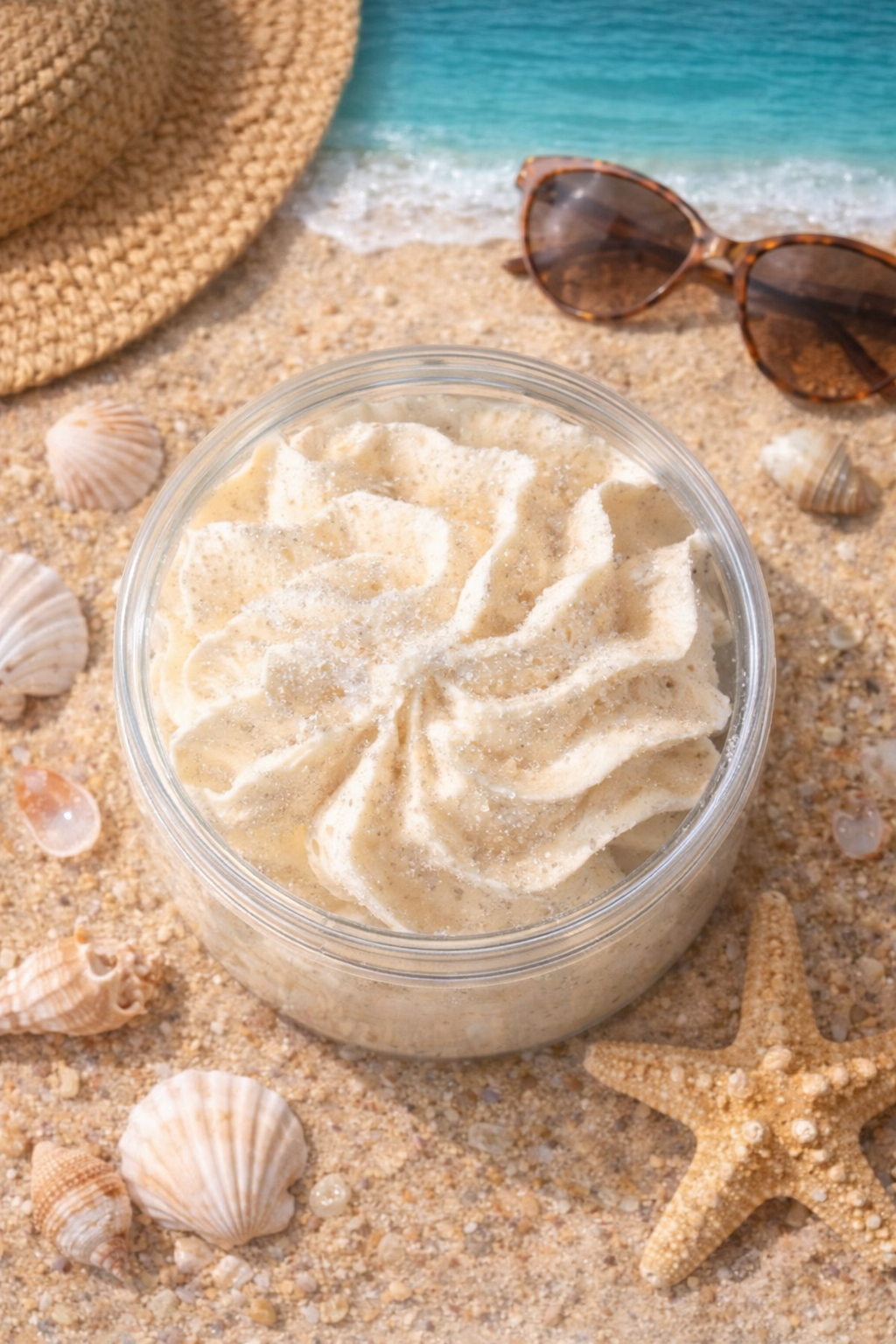 ☀️ Jour de Plage – Chantilly de Douche