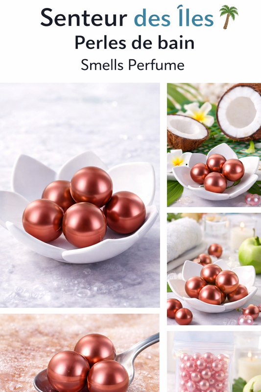 Perles de bain au soja