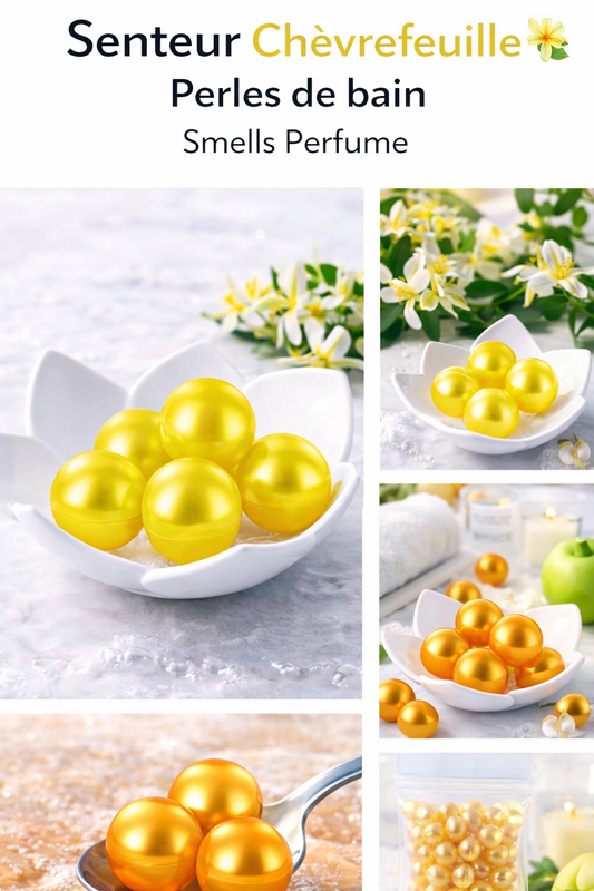 Perles de bain au soja