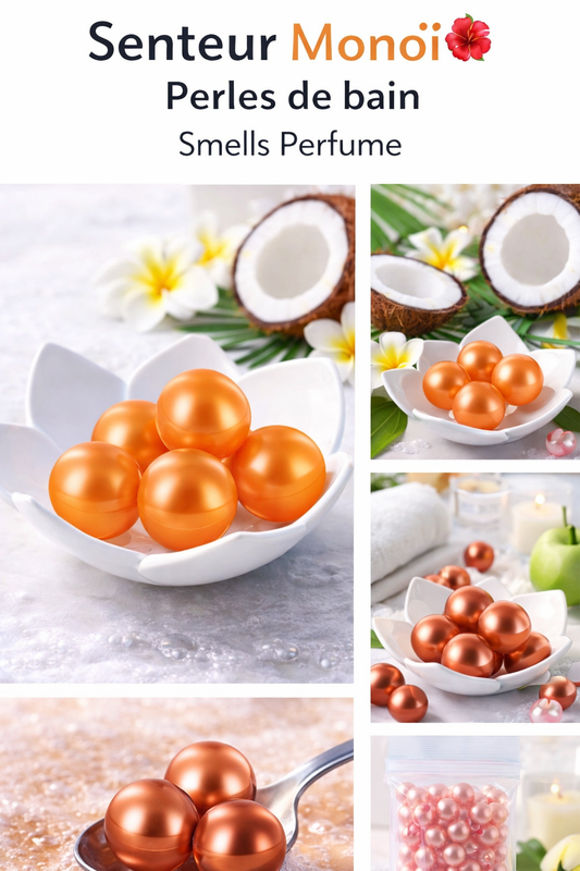 Perles de bain au soja