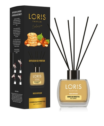 DIFFUSEUR DE PARFUM COOKIES & NOISETTE LORIS 120ml