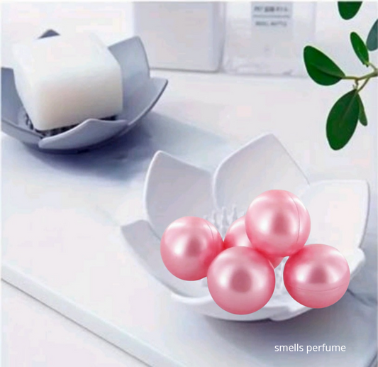 Perles de bain senteur rose